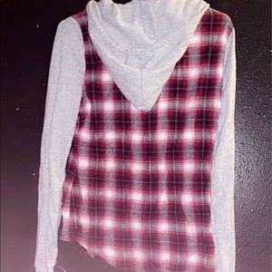 Plaid sweatshirt